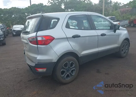 2021 Ford Ecosport S из США, поврежденный, VIN MAJ3S2FE4MC455336